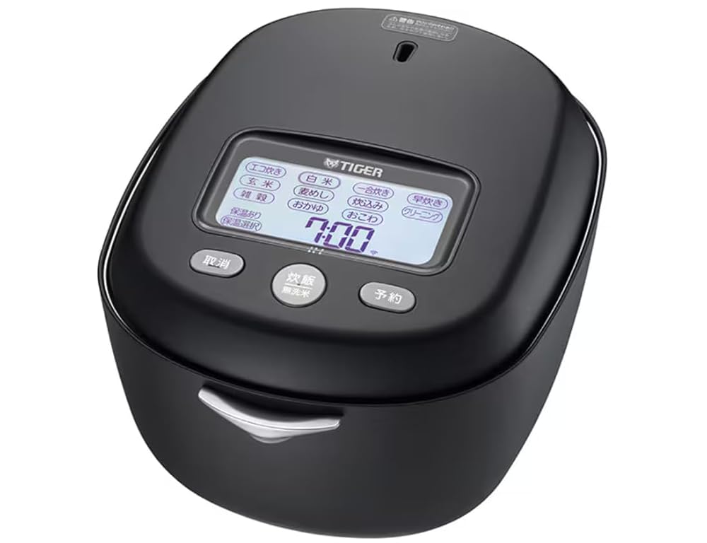 虎土鍋ご泡火炊き JRX-G100-KG [エボニーブラック] 剪断応力IH炊飯器 5.5 合 本土鍋 最大限度使い果たすワット数1080 W