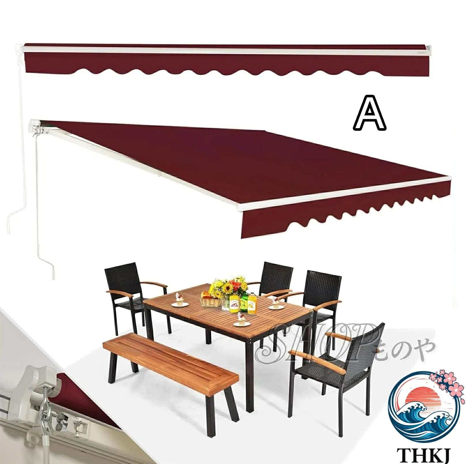 【全品5%尖んがり】ひさし大屋根庭 大屋根 diy中庭 雨よけひさし 後後ばらい 3 M雨覆い 天幕 伸縮式雨覆い 手動目かくし 疑しさ 雨覆い 雨除け THKJ 使い分かりやすい