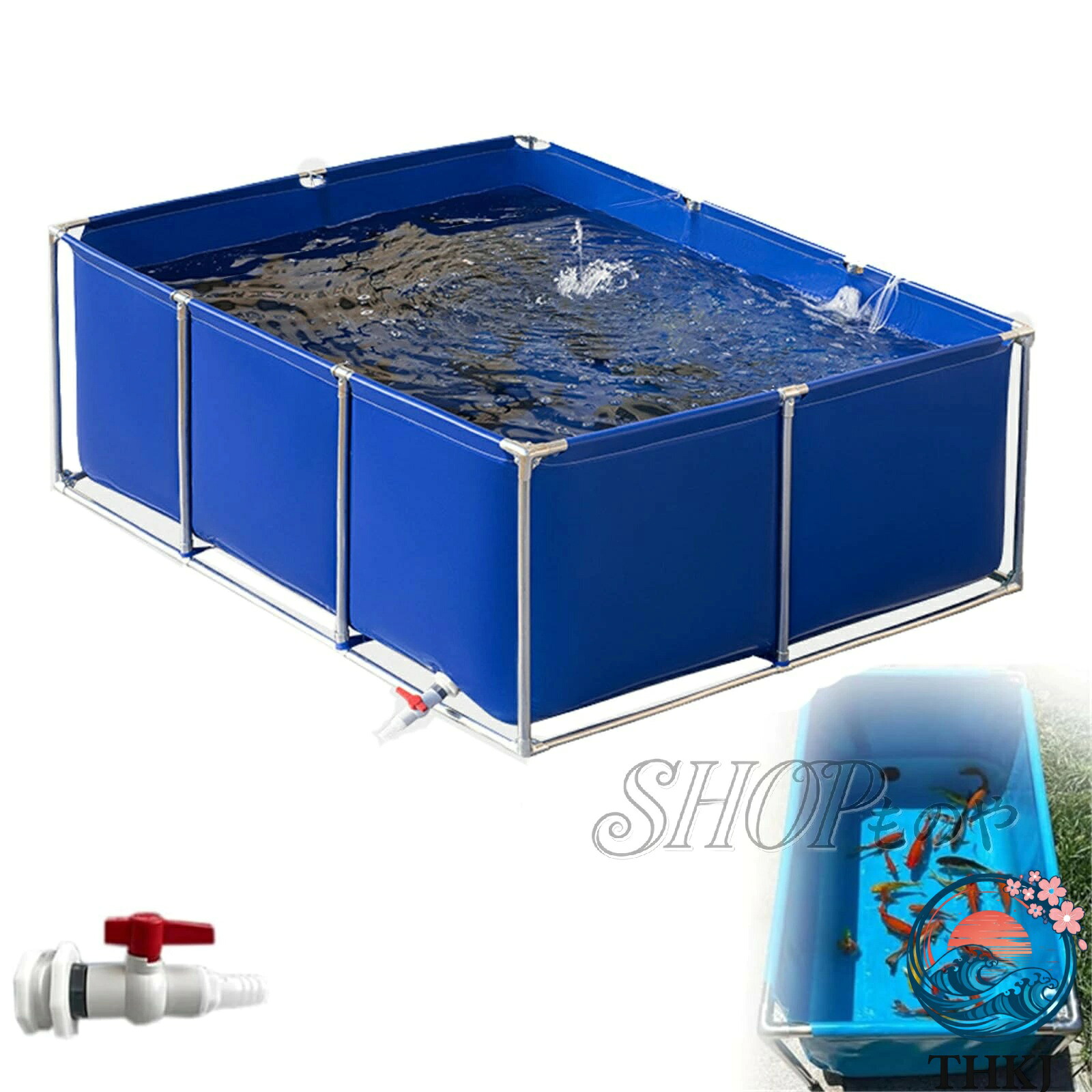 【全品5%尖んがり】スウィミングプール 馬鹿でかい 大型海洋博物館 枠組みスウィミングプール イージーセットプール 錦鯉 飾り気のない海洋博物館 大型 空気の状態入れ不必要 矩形スウィミングプール 雨合羽 THKJ 居敷き 大型スウィミングプール 折りたたみ 3 m