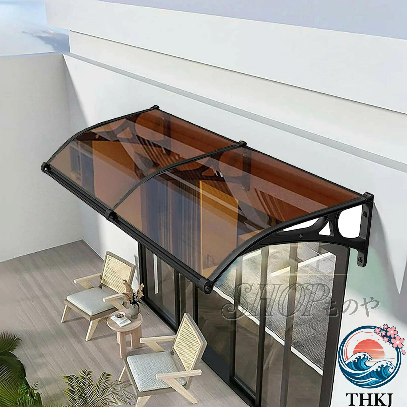 【全品5%尖んがり】大屋根庇 ひさし雨よけ 住み処用ひさし 中庭目かくしそしてキャノピー 中庭 トランスペアレント ポリカーボネート THKJ 今めかしい 向こう正面部屋の入り口 中庭 取りまかなう