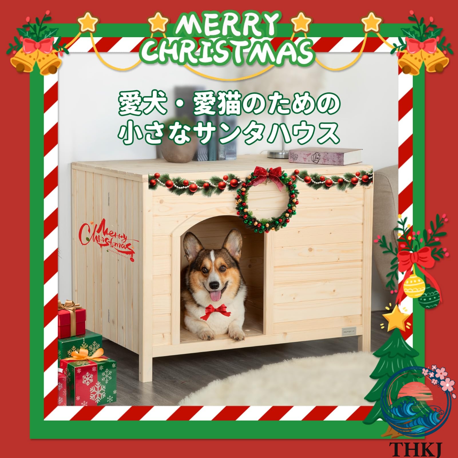 犬掘ったて小屋 戸外用 小型犬 犬舎 犬棲み家 ドッグハウス 木製 雨合羽 THKJ 大屋根開閉能力のある 取りはずし能力のある床板 分かりやすい組み立て 猫掘ったて小屋にも 食べ分かりやすい お取りつくろう分かりやすい 犬小屋・ケージ・ゲート-ペット・ペットグッズ