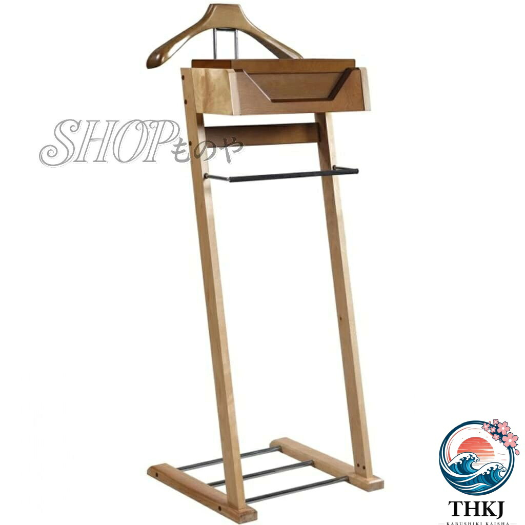 【全品5%尖んがり】今めかしい 背広仕合わせ ハンガー仕合わせ 御召しもの掛け 今めかしい 木製バレットスタンド 省間隔文字 ティーシャツ THKJ や背広上衣用のハンガー タイ ズボン下