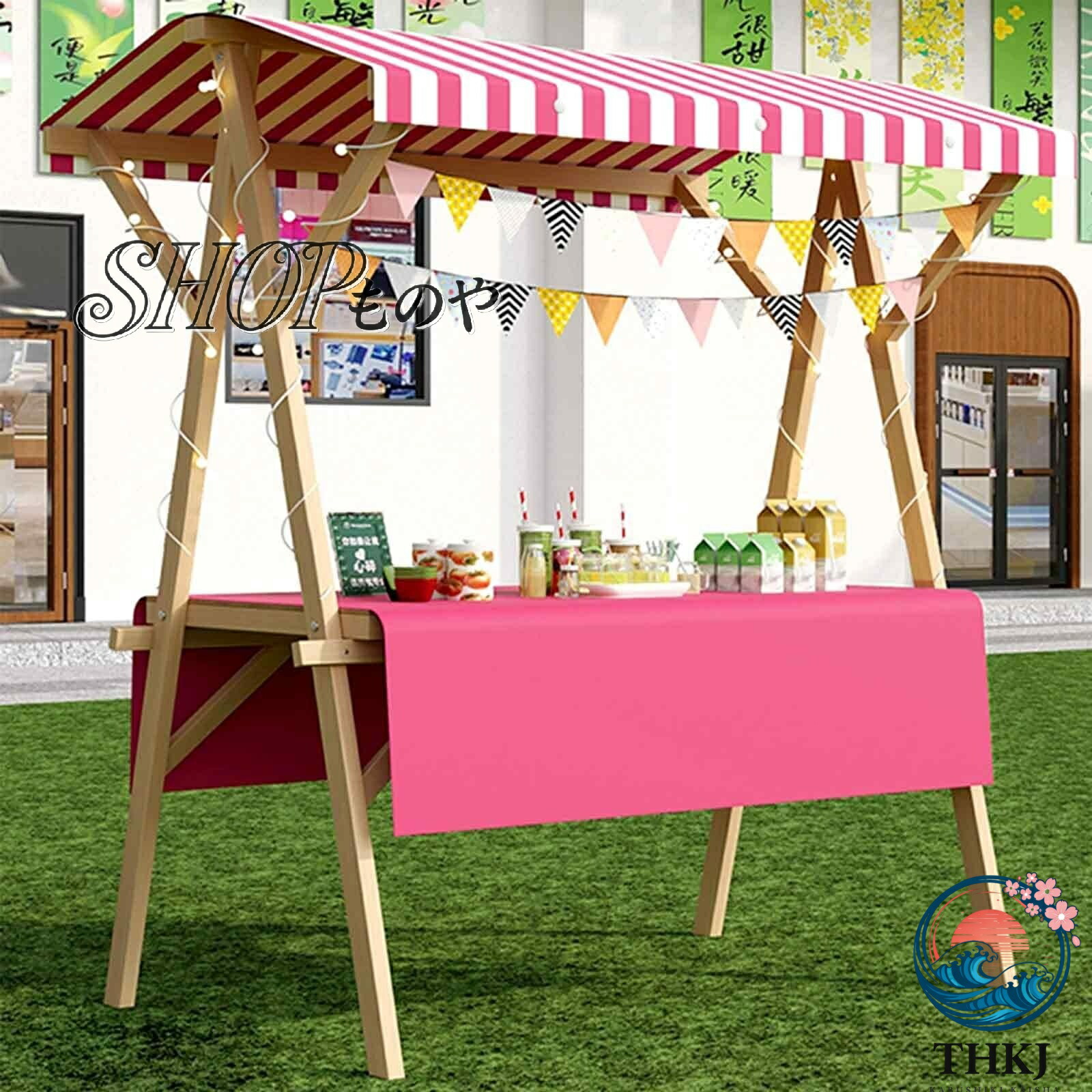 屋台ブース 折りたたみ式 屋外 専用 仮設屋台セット イベント 祭り 露店 販促ブース マーケット屋台ディスプレイスタンド 頑丈設計 組み立て工具付き 移動販売ブース 屋台ワゴン 移動式 マルシェ フリーマーケット 出店用