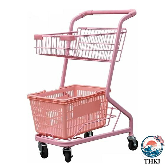【全品5%ポイント】ショッピングカート メッシュスチール スーパーマーケットトロリー 業務用 スーパーマーケット ライトショッピング 使いやすい 便利 快適 人気 おすすめ｜TRIPLE WINGIFU
