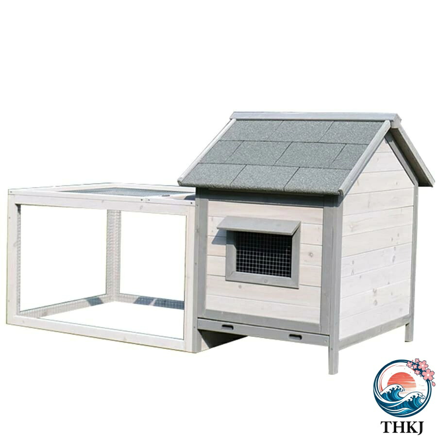 【全品5%ポイント】鶏小屋 鶏用ケージ 家禽用ケージ 鶏舎 木製マルチレベルヘンハウス ネスティングボックス付きの洗える耐候性家禽ケージ ラン 亜鉛メッキ 使いやすい|TRIPLE WINGIFU