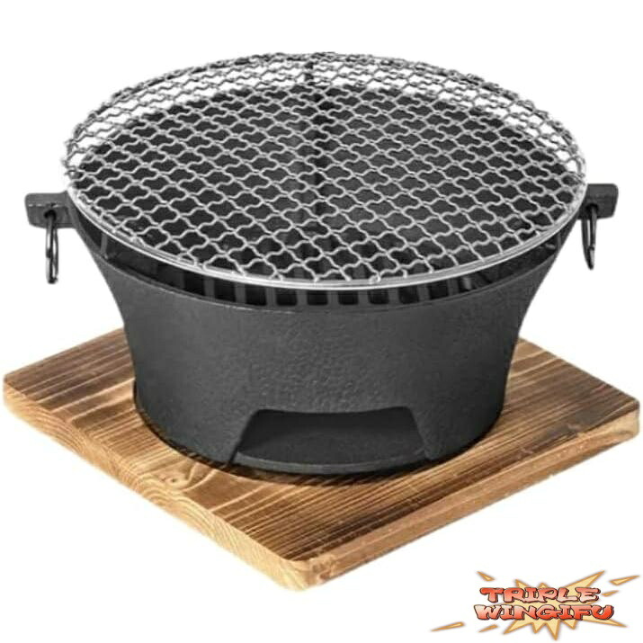 【全品5%尖んがり】卓上コンロ 丸焼きコンロ かがり火台 膳立て用炭暖房器 炭 食べ物屋 焼肉用 焼き鳥 THKJ 焼肉 焼鳥コンロ 山歩き パウダーコンパクト かがり火台