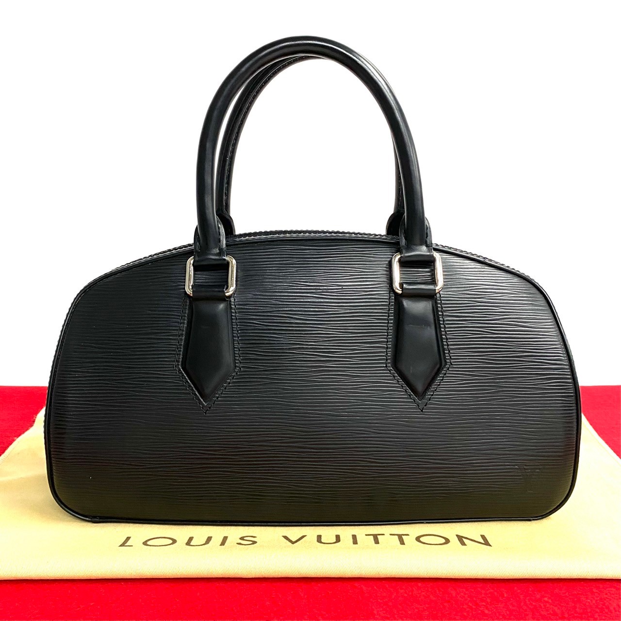 楽天市場】【ポイント2倍】極 美品 袋付き LOUIS VUITTON ルイヴィトン ジャスミン エピ レザー 本革 ハンドバッグ ミニ ボストンバッグ  ブラック ノワール 16813【送料無料】【中古】 : Trip Used Vintage 楽天市場店