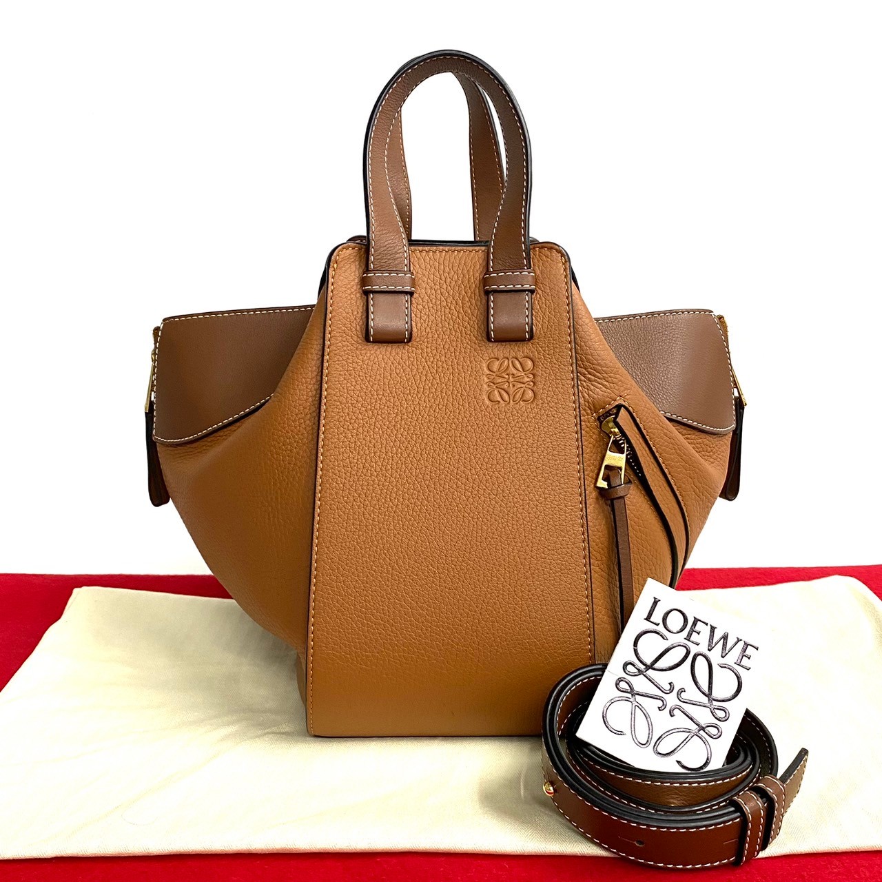 楽天市場】ロエベ ハンモック スモール クラシック カーフレザー