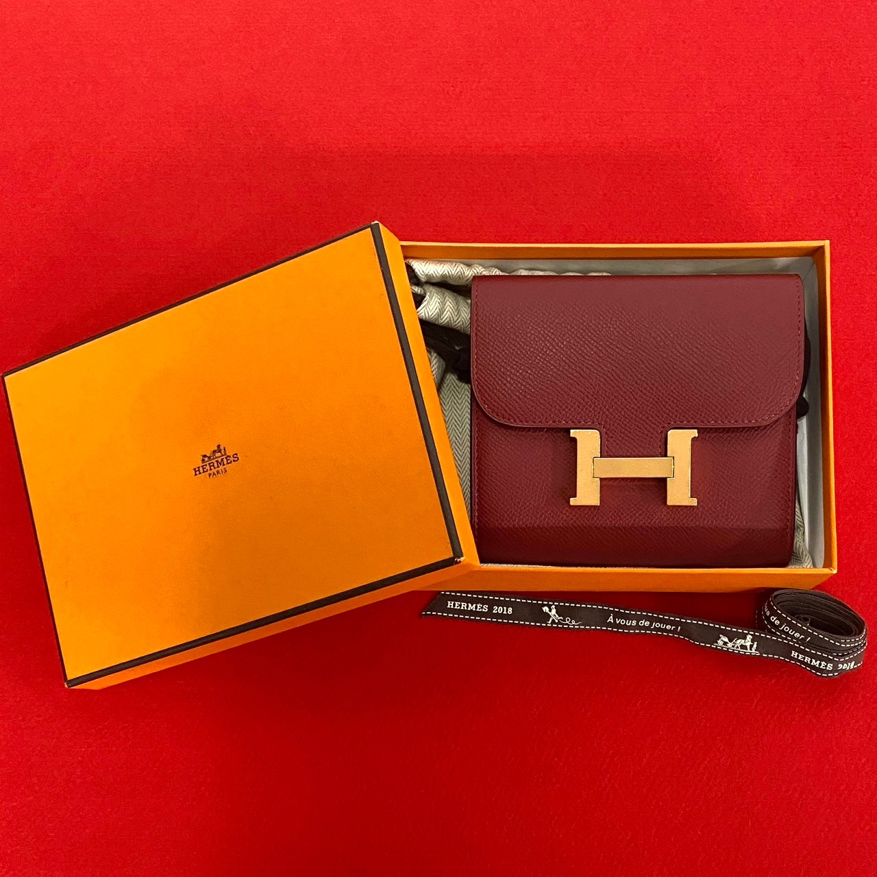 【上品♪可愛い】HERMES★コンパクトウォレット 楽天市場】【本物保証】【京都屋質店】【HERMES エルメス】コン