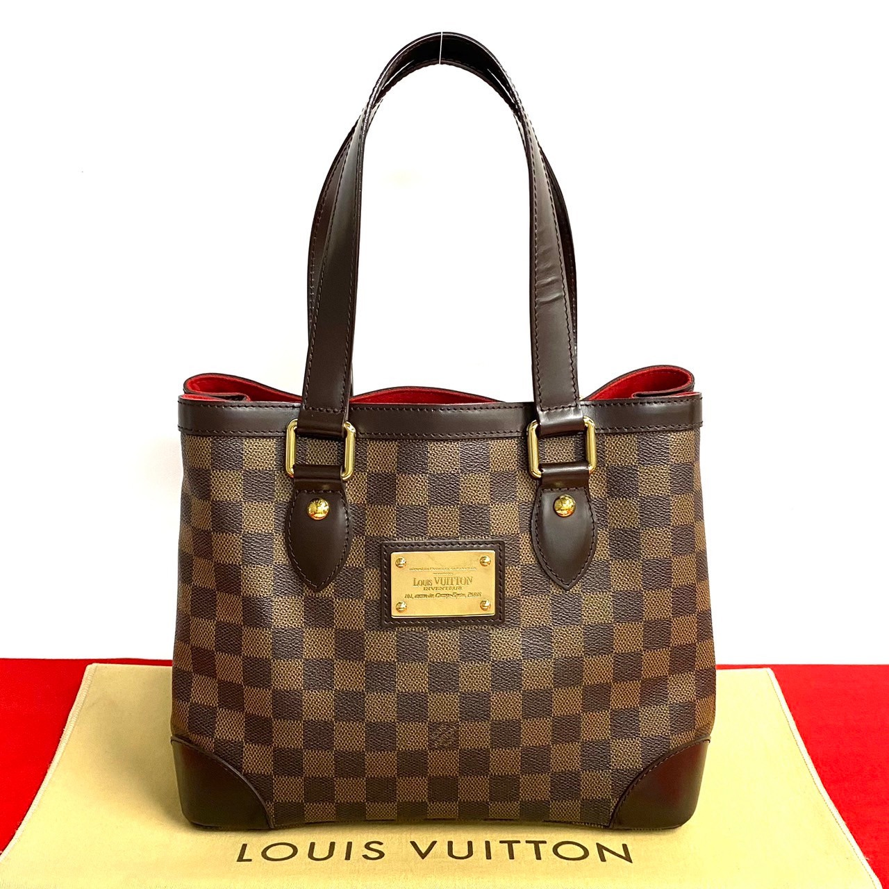 楽天市場】LOUIS VUITTON ルイヴィトン ダミエ ハムステッド PM  