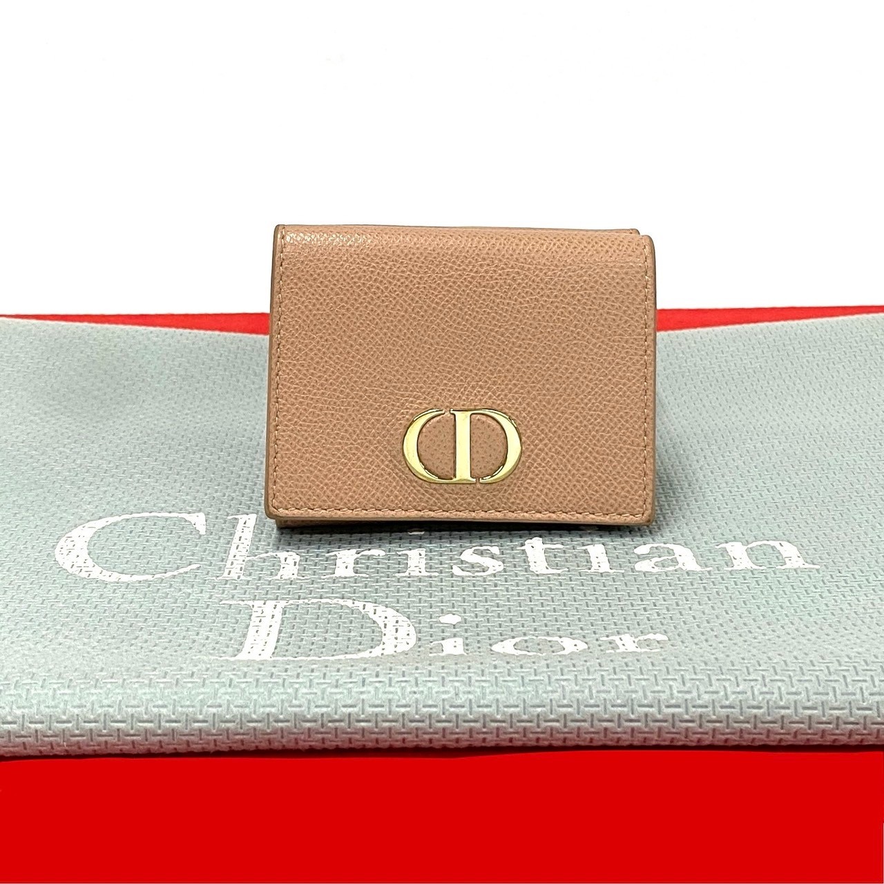 ✨極美品✨ミスディオール グリシーヌウォレット 二つ折り　コンパクトウォレット 楽天市場】クリスチャンディオール 財布 ミスディオール