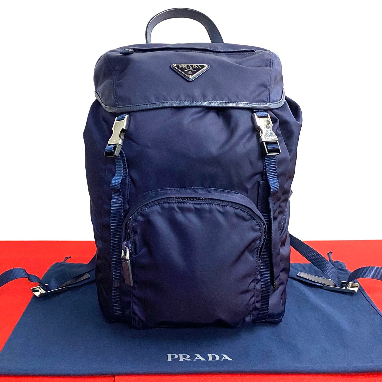 PRADA プラダ キルティング リュック 中古 極美品 PRADA プラダ キルティング ナイロン バックパック