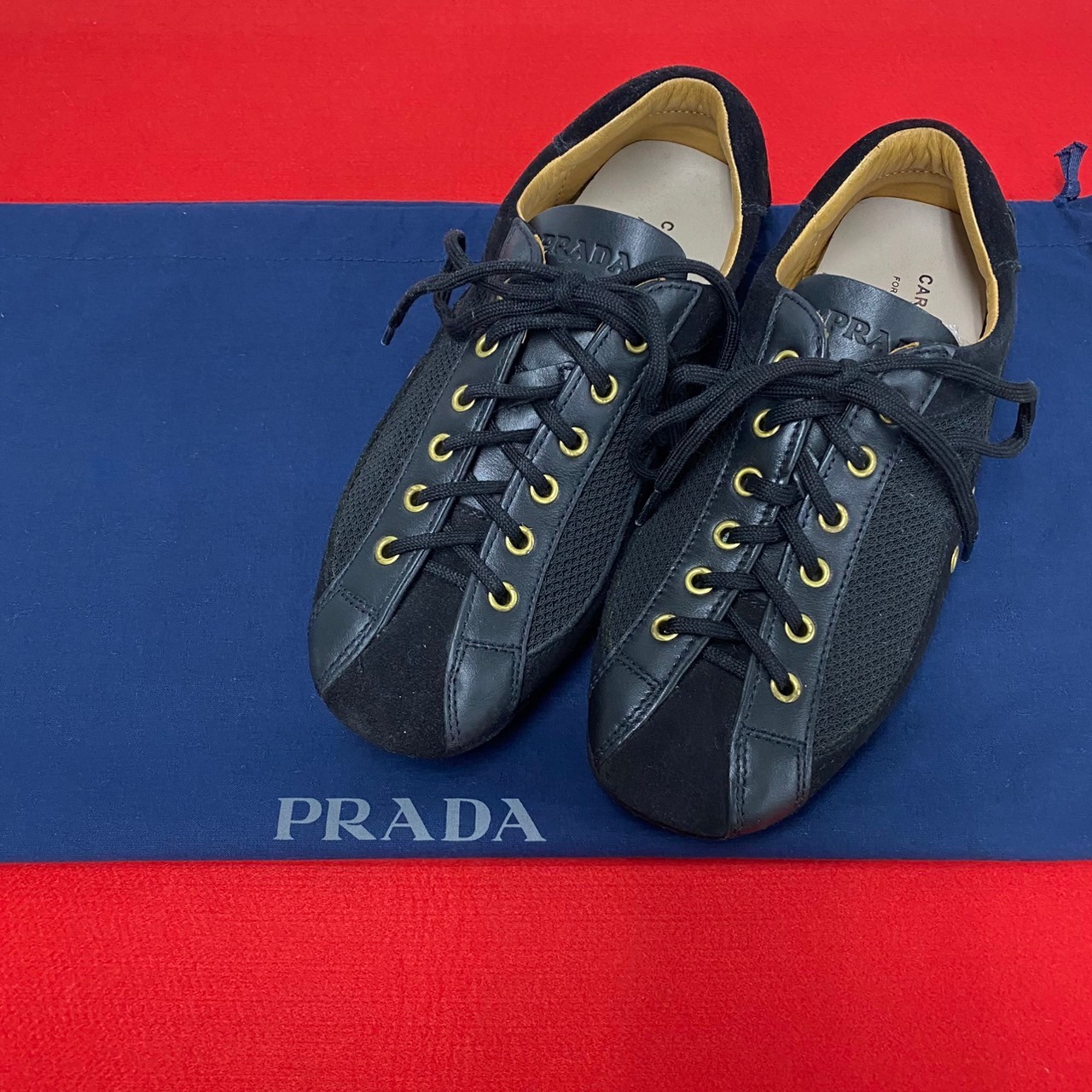 美品☆PRADAドライビングシューズ　サイズ36 1/2 　本革　ブラック 楽天市場】ドライビングシューズ（ブランドプラダ）（メンズ靴