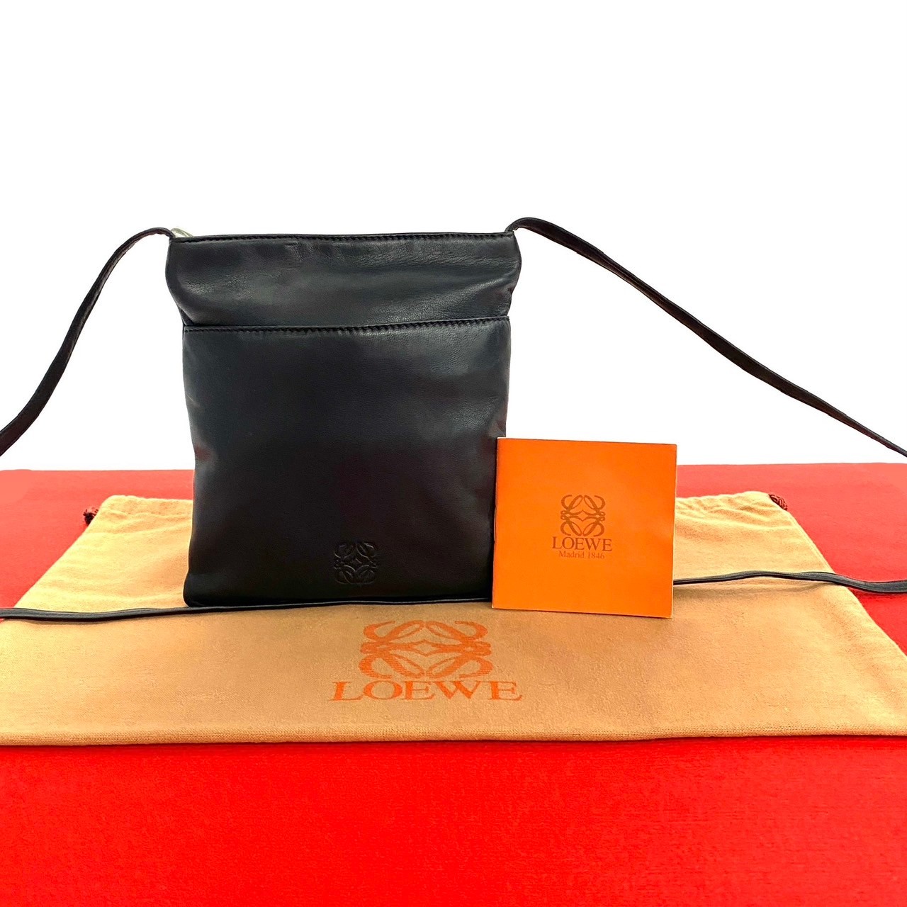 楽天市場】【新品】 ロエベ ショルダーバッグ ゲートポケット