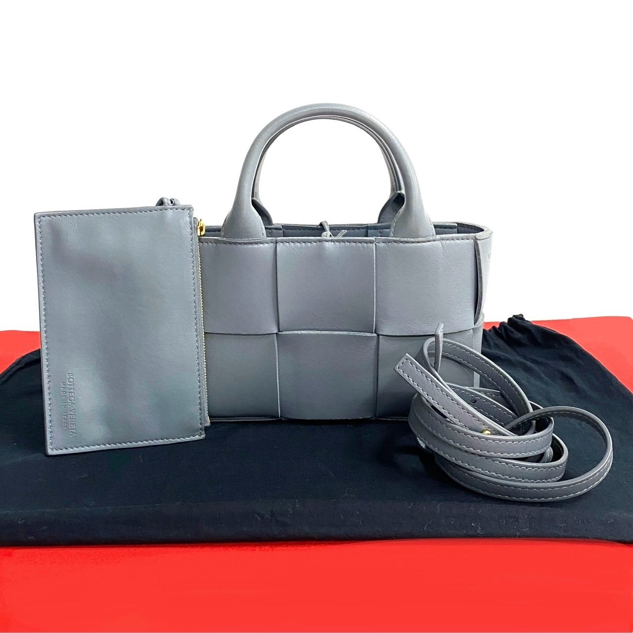 【極美品】ボッテガヴェネタ ビジネスバッグ 2way オールイントレチャートA4 極美品】ボッテガヴェネタ ビジネスバッグ 2way オールイントレ