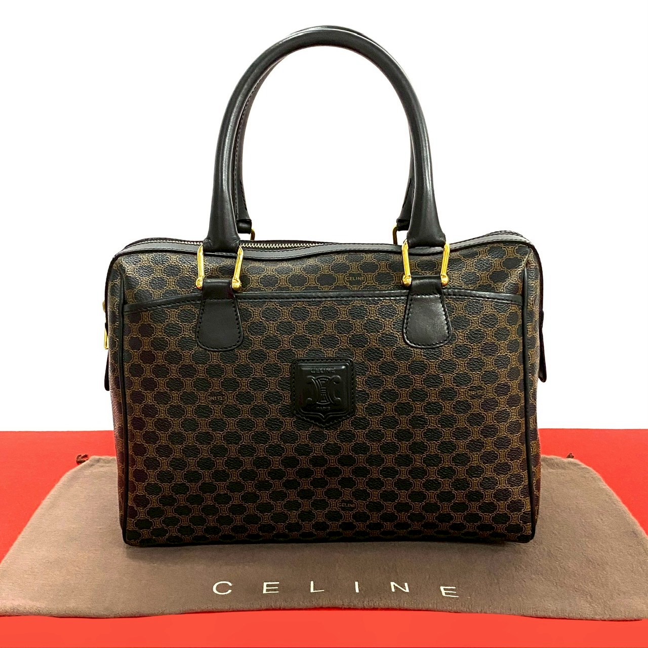 楽天市場】【ポイント2倍】極 美品 CELINE セリーヌ ヴィンテージ