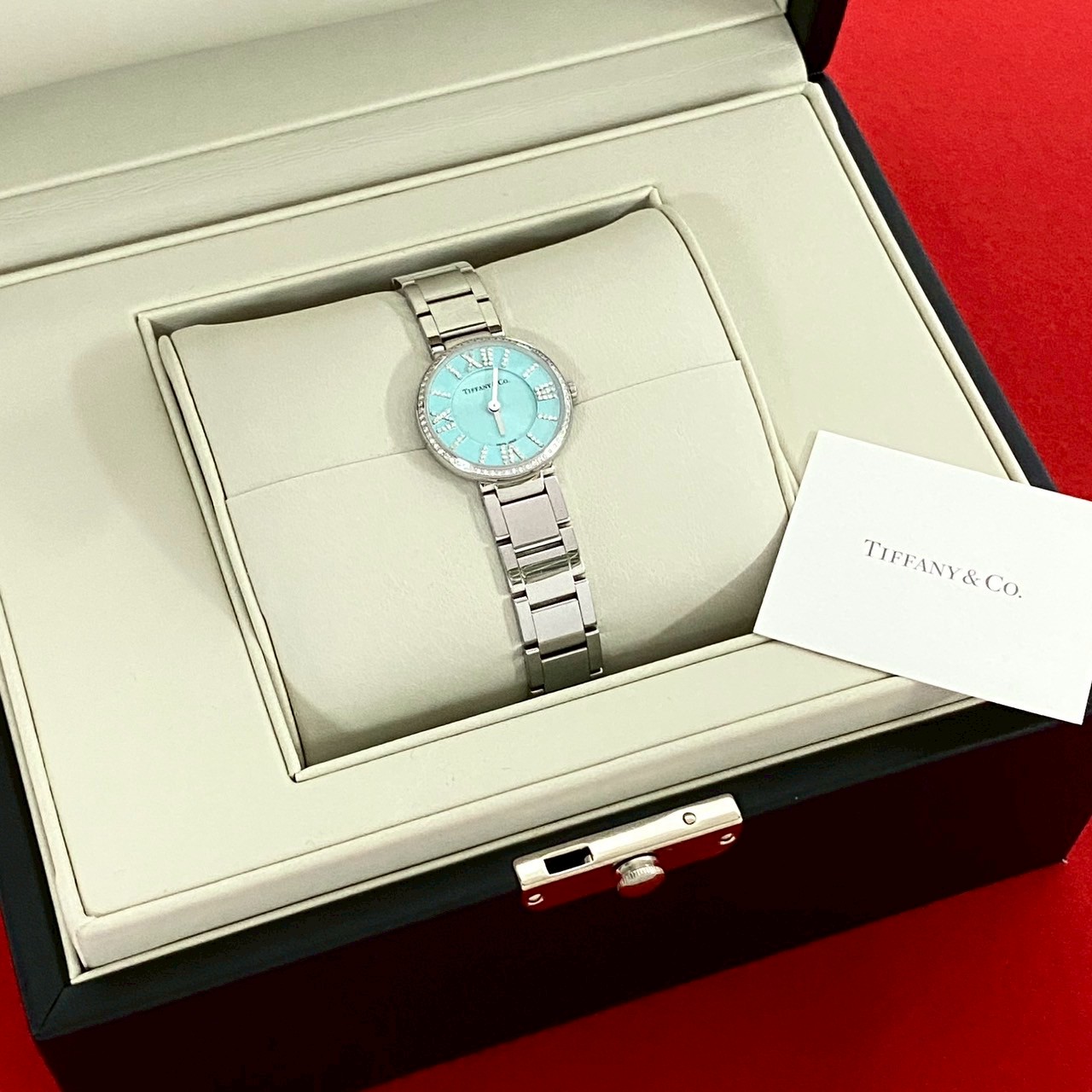 極美品！　Tiffany ティファニー　未使用純正ベルト　ボーイズサイズ　腕時計 Tiffany & Co. - 極美品！ Tiffany ティファニー 未使用純正