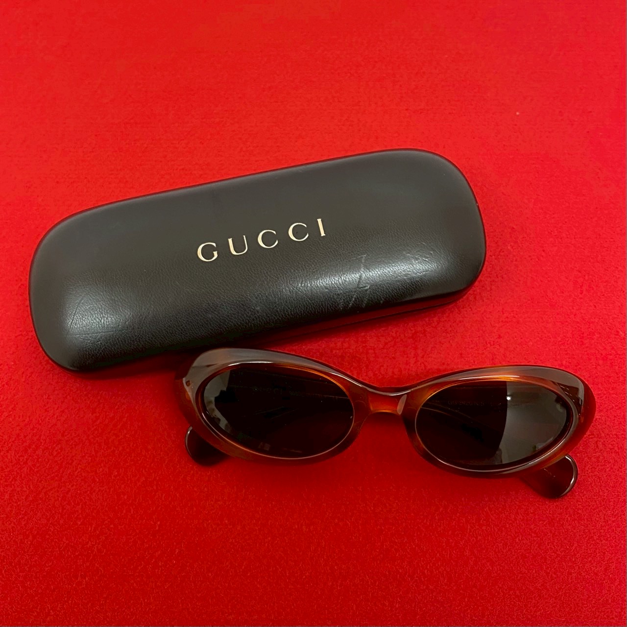 【美品】GUCCI レザーケース ダークブラウン GUCCI グッチ 長財布 大きめ オーガナイザー ケース 通帳ケース