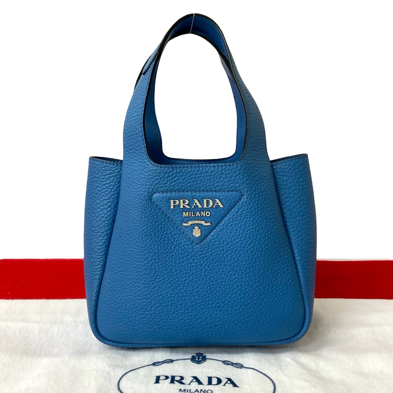 楽天市場】超美品 PRADA プラダ VITELLO DAINO トートバッグ