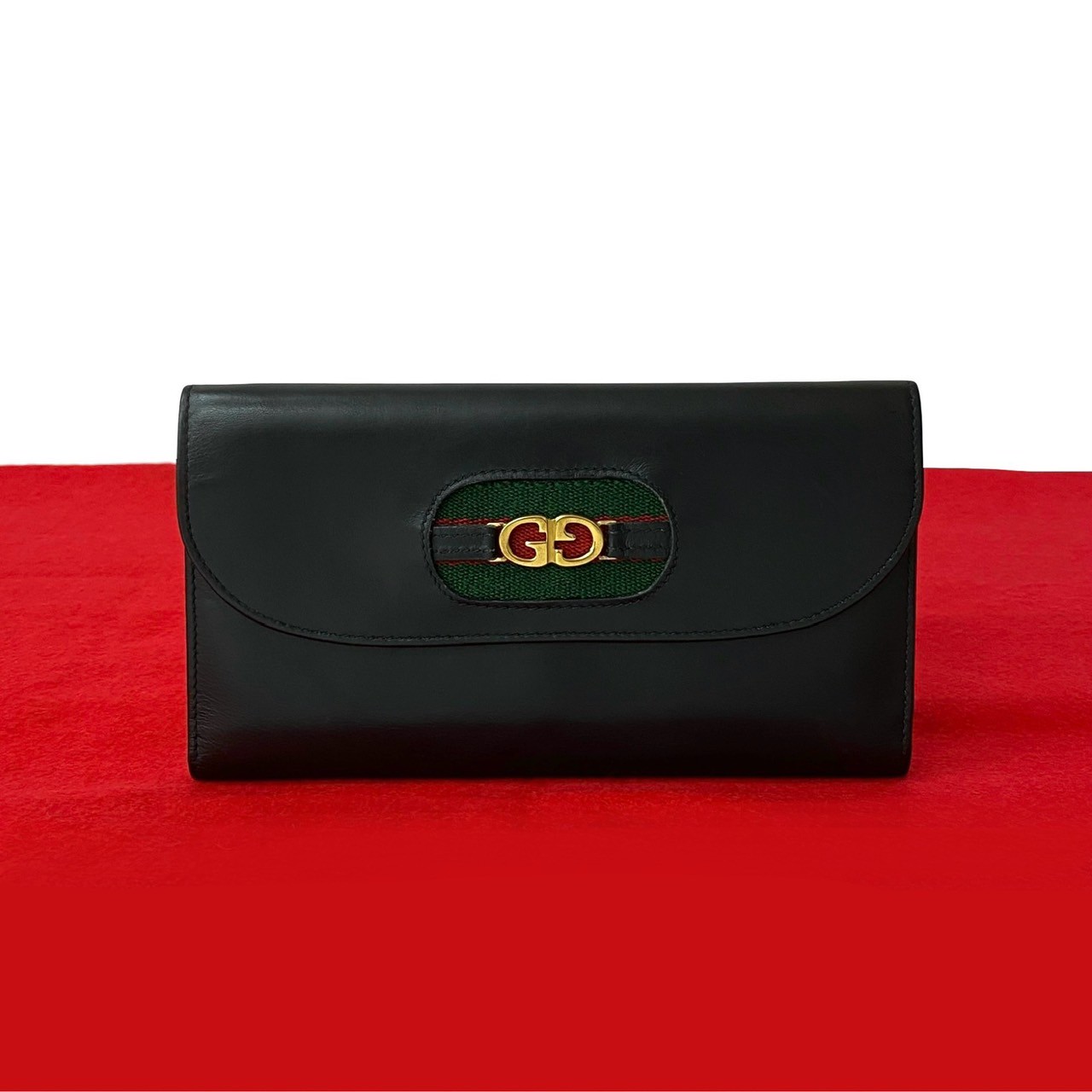 極美品❣️ GUCCI　長財布シェリー 極 美品 GUCCI グッチ オールドグッチ ヴィンテージ シェリーライン GG