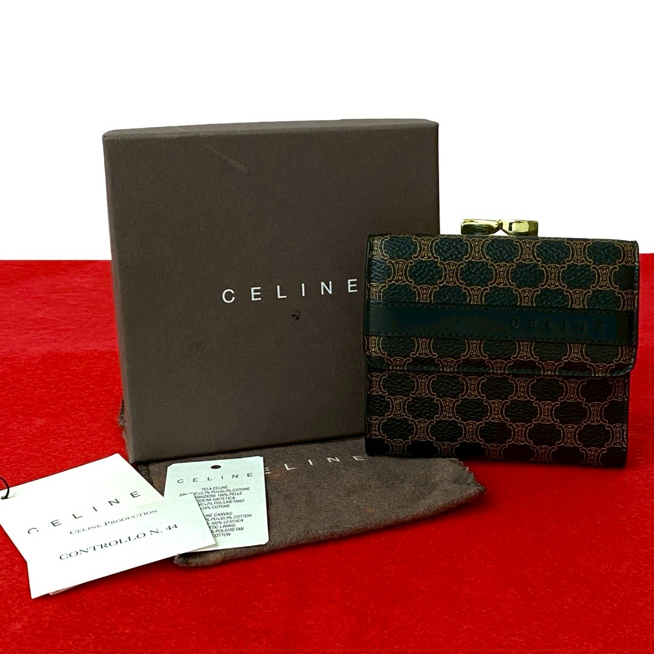 楽天市場】【ポイント2倍】極 美品 CELINE セリーヌ マカダム