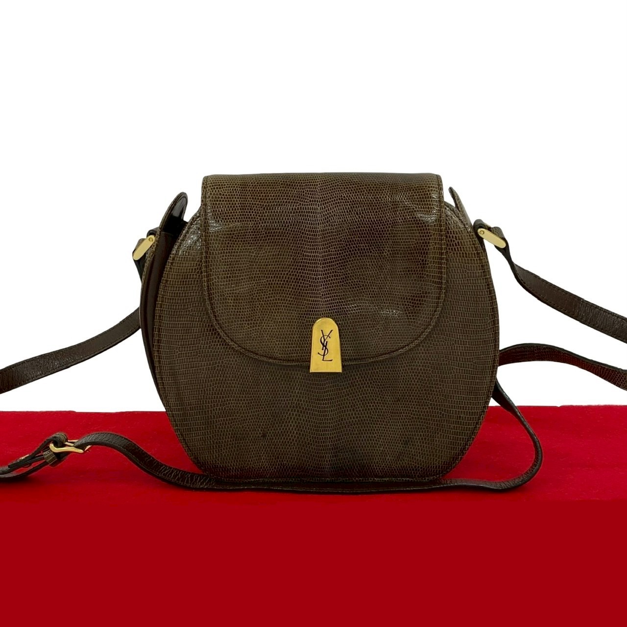 イヴサンローラン　YSL バック　モンバサ　黒 レザー スタッズ　トムフォード 私の愛用品 (6) YSL rive gaucheの銘品鞄Mombasa | Navy Circle