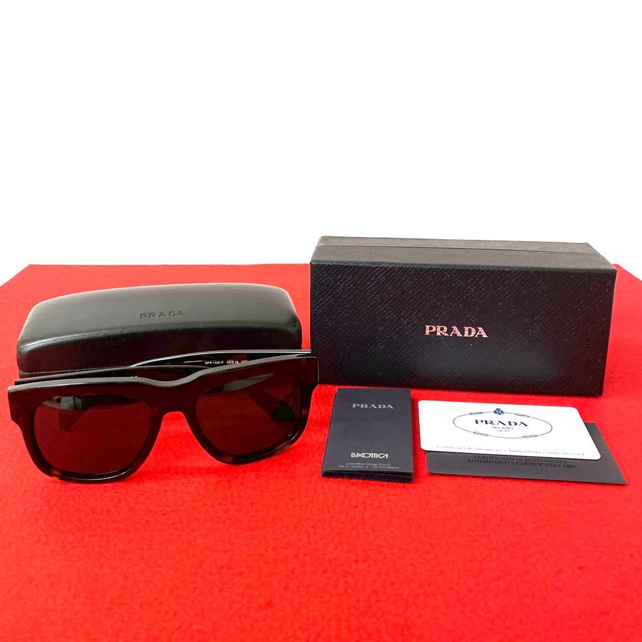 楽天市場】PRADA(プラダ) サイズ:55□19 アジアンフィット 三角