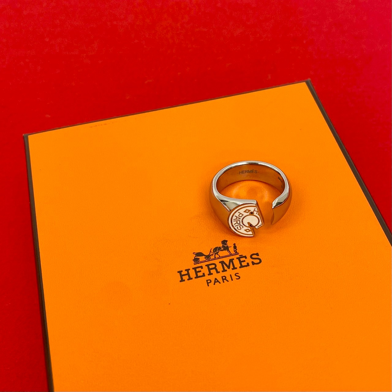 楽天市場】エルメス HERMES リング 《カルーゼル》 リング・指輪