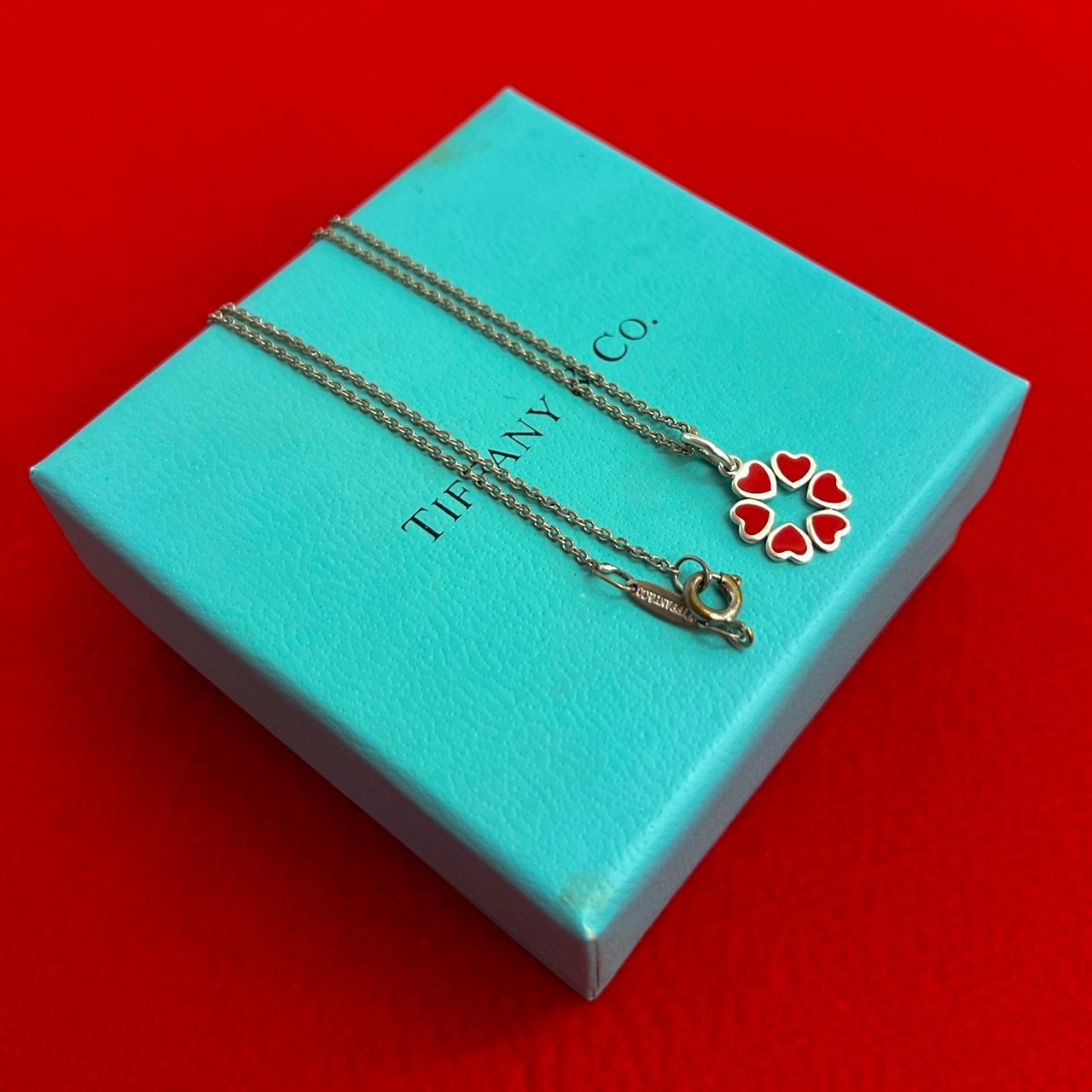 ティファニー クラウンオブハート ダイヤモンド ネックレスシルバー TIFFANY&Co.（ティファニー） ネックレス パロマ クラウン オブ ハート