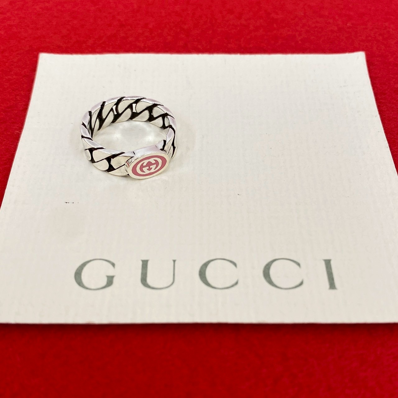 楽天市場】グッチ GUCCI リング インターロッキング G 603608 J8500