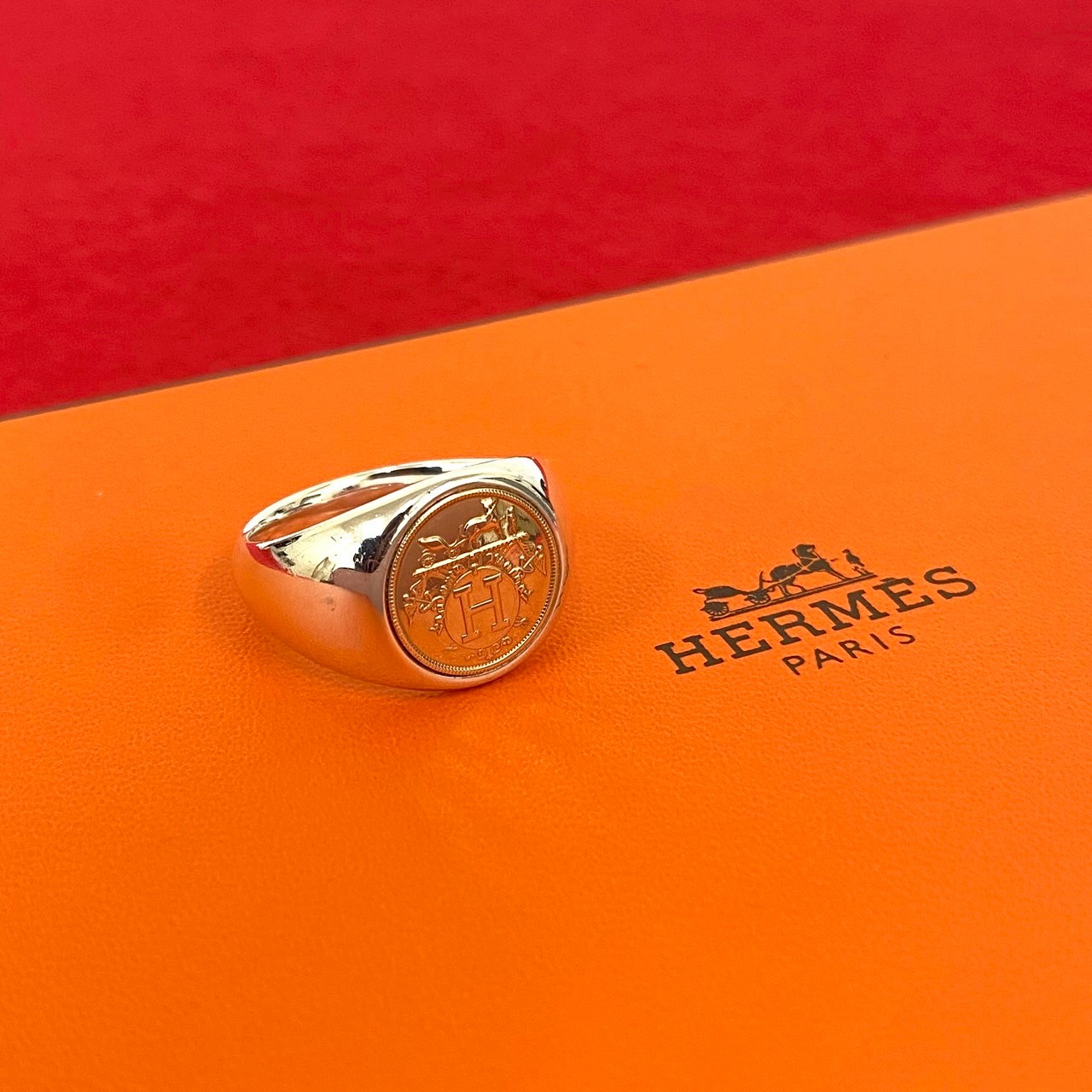 T*M様 HERMES エクスリブリス シュヴァリエ リング エルメス リング エクスリブリス シュヴァリエ | 東京銀座の