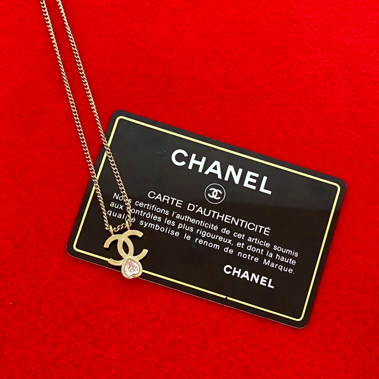 【ポイント2倍】極 美品 コメあり B22S CHANEL シャネル ココマーク モチーフ GP チェーン ネックレス ペンダント チョーカー ゴールド 72508【送料無料】【中古】