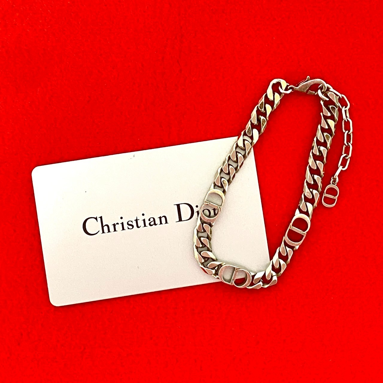 楽天市場】クリスチャンディオール Christian Dior CDチェーン