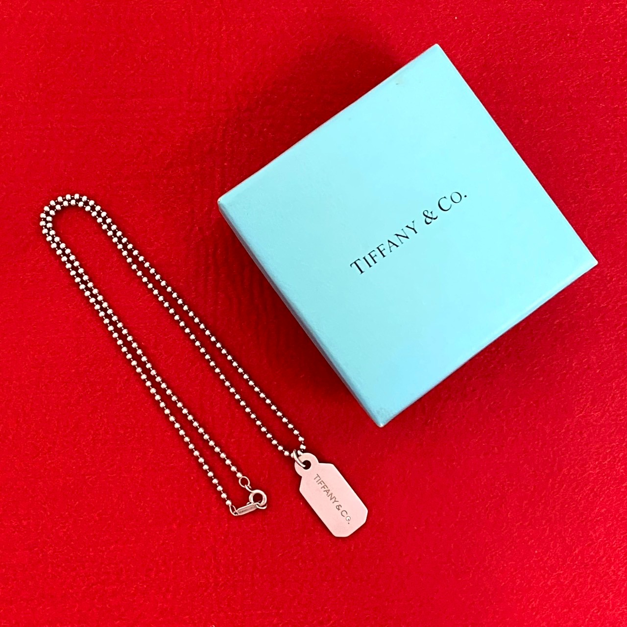 楽天市場】【美品】 ティファニー TIFFANY ドッグチャームネックレス