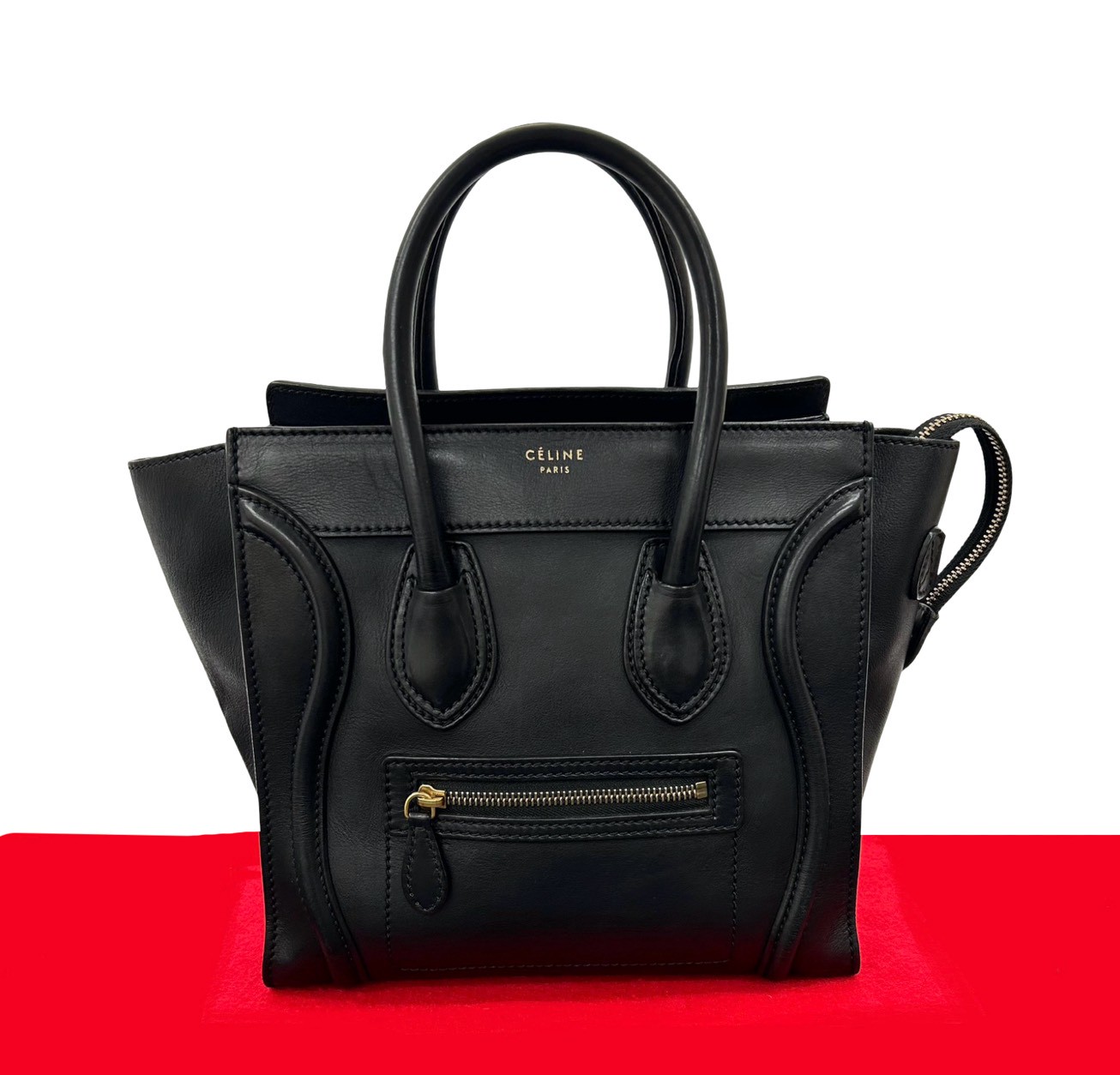 楽天市場】【中古】CELINE セリーヌ ラゲージ マイクロショッパー