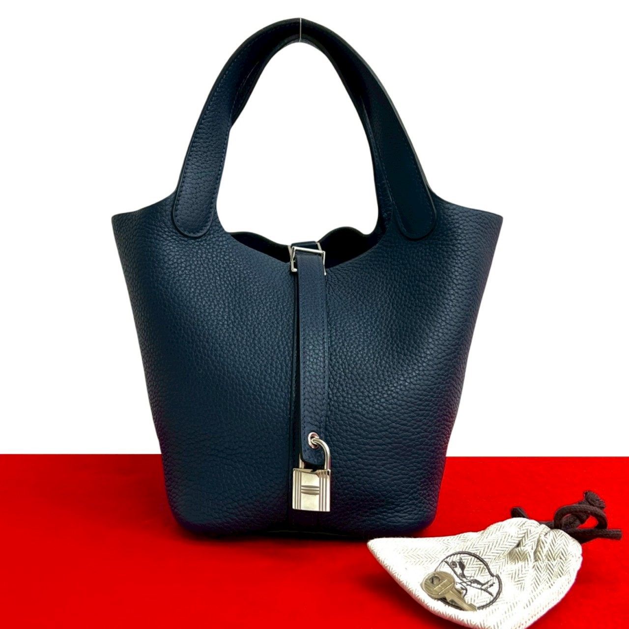 楽天市場】≪Brand new≫ Hermes Picotin Lock 18 PM Bag Grineve Grey