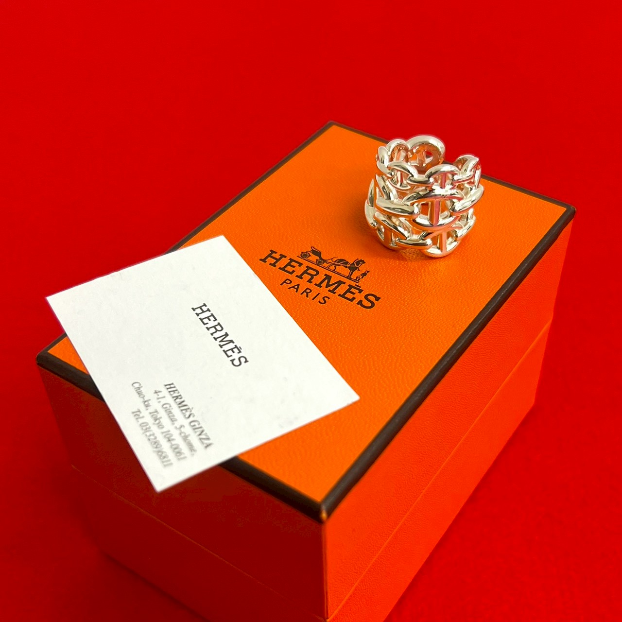 楽天市場】【ｸｰﾎﾟﾝ5%OFF】エルメス／HERMES ”CHAINE D'ANCRE ENCHAINEE