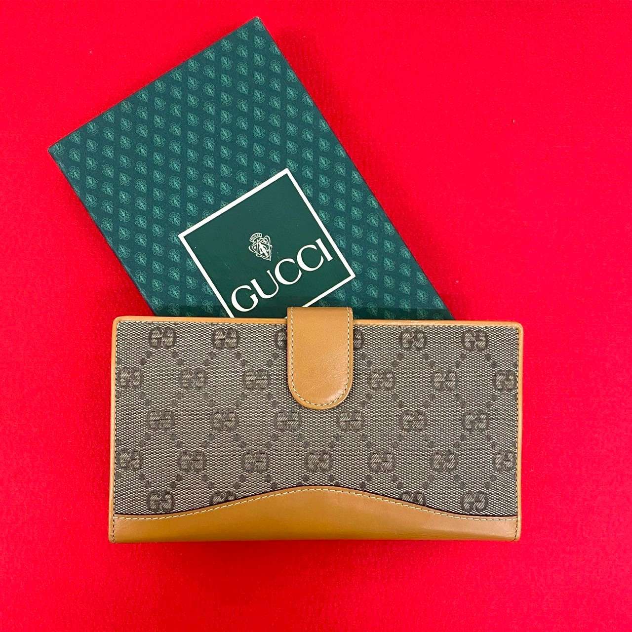 楽天市場】【財布】GUCCI グッチ GGプラス 2つ折ガマ口財布 がま口 PVC