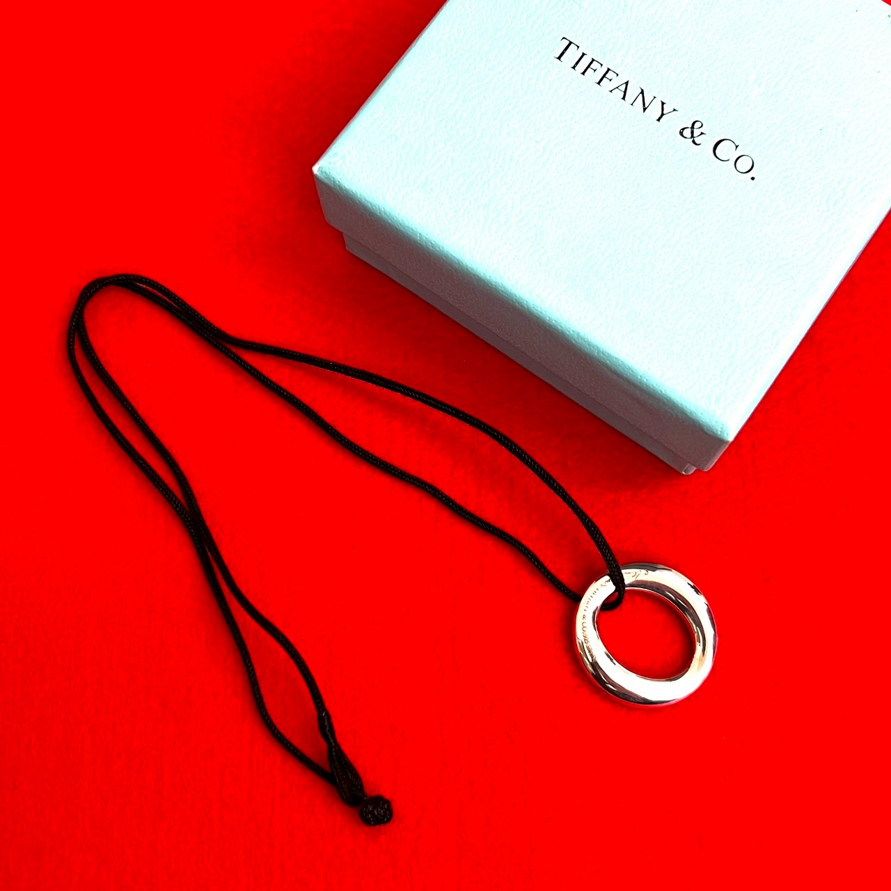 【ポイント2倍】極 美品 TIFFANY&Co. ティファニー セビアナ ネックレス エルサペレッティ シルバー925 ネックレス ペンダント チョーカー シルバー 51844【送料無料】【中古】|Trip Vintage