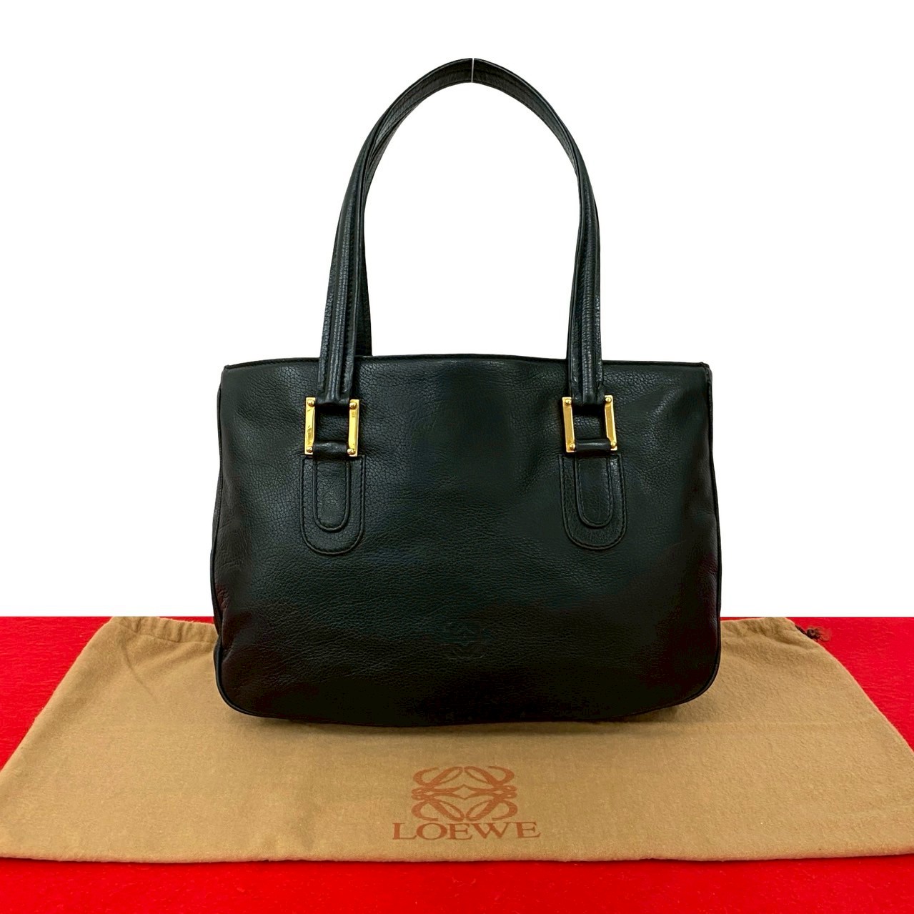 楽天市場】【ポイント2倍】極 美品 希少品 LOEWE ロエベ アナグラム 