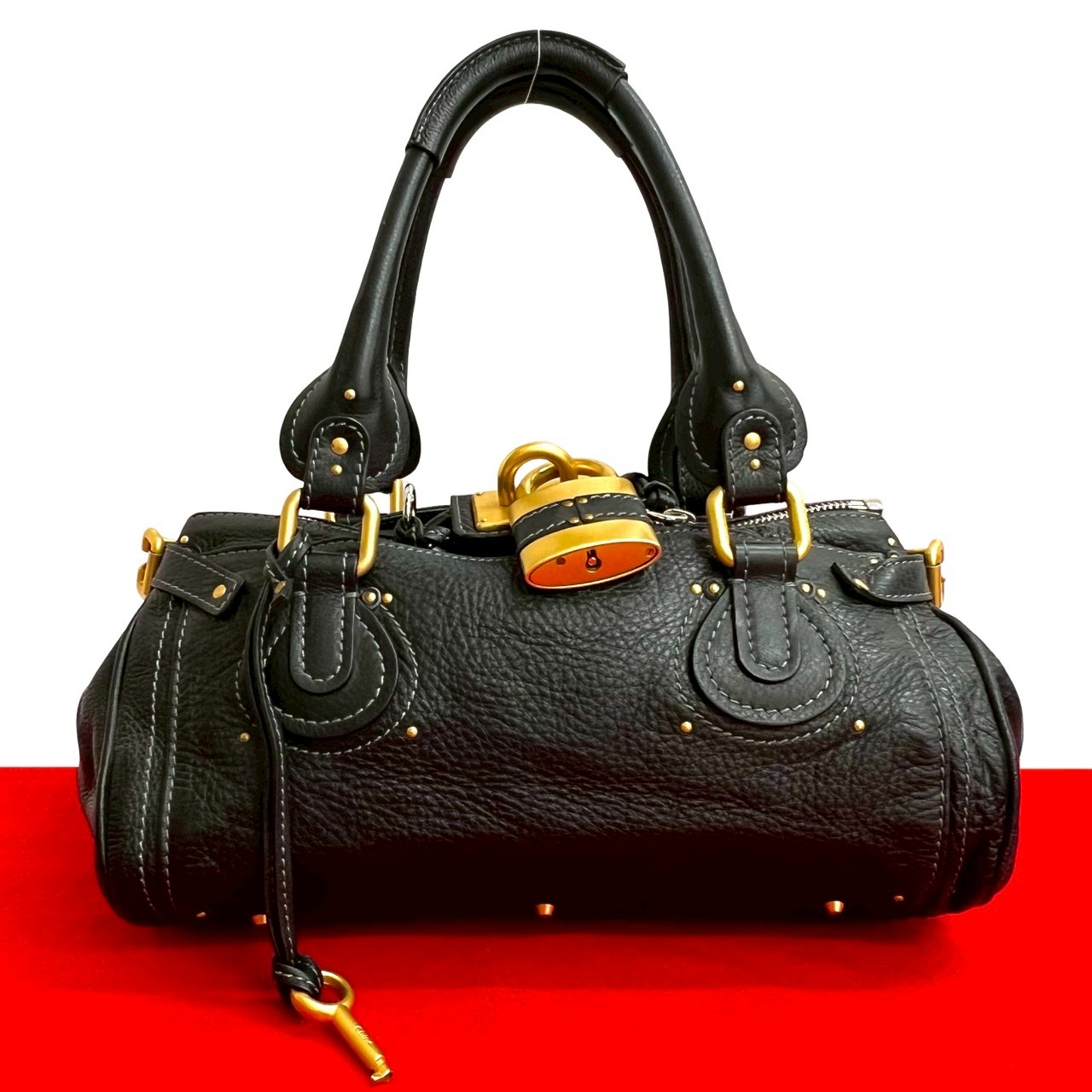 楽天市場】【バッグ】Chloe クロエ パディントン ミディアム