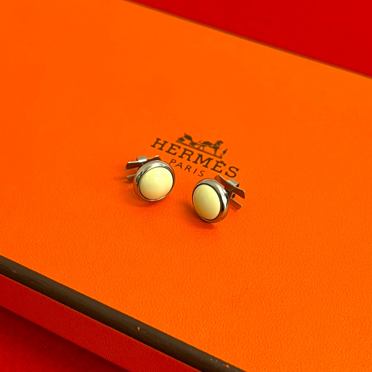 楽天市場】【ジュエリー】HERMES エルメス エクリプス ピアス ゴールド