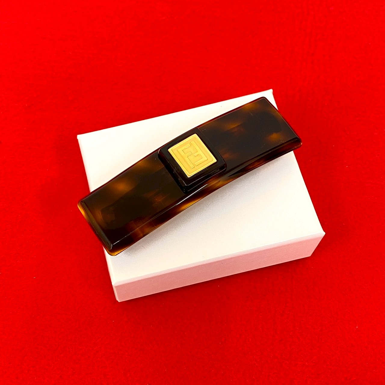 楽天市場】【美品】フェンディ【FENDI】フォーエバー ブローチ FF