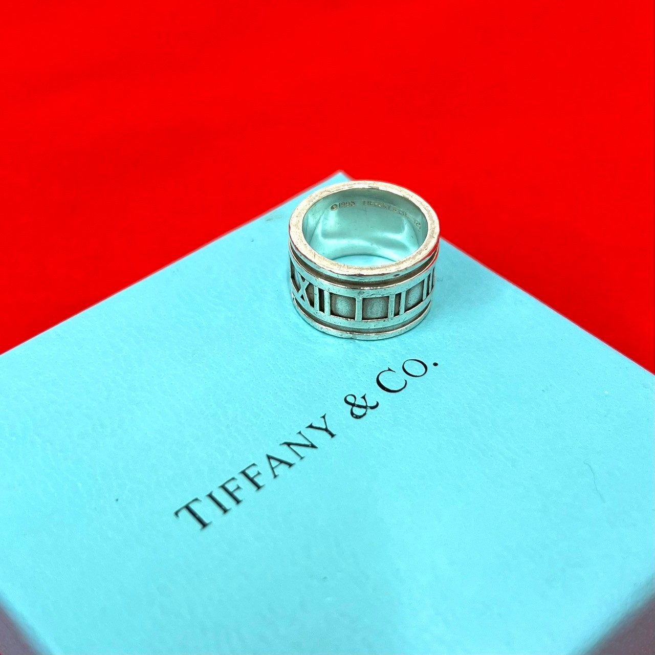 【ポイント2倍】極 美品 TIFFANY&Co. ティファニー アトラス シルバー925 リング 指輪 8号 アクセサリー シルバー 32587 【送料無料】【中古】｜Trip Vintage