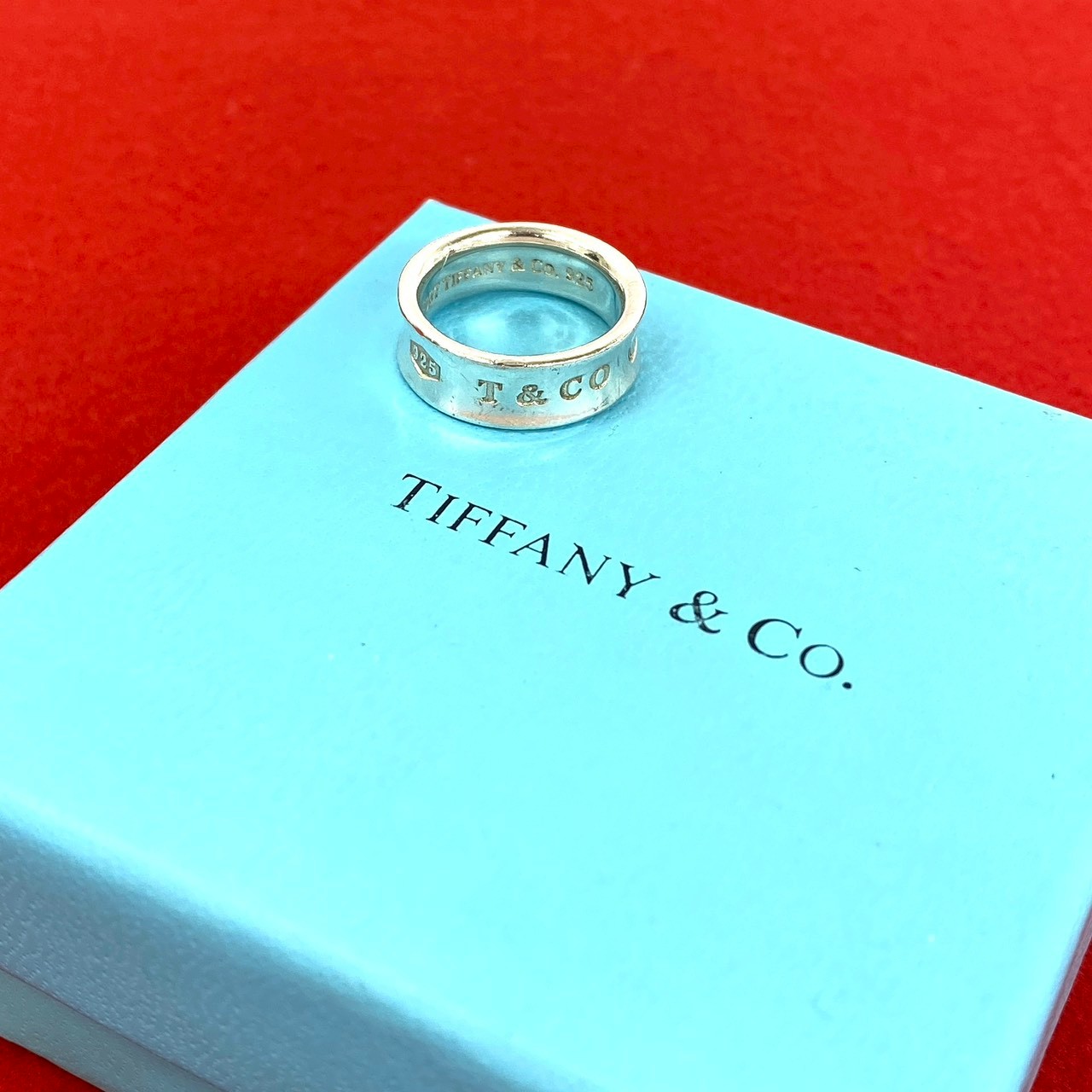 【ポイント2倍】極 美品 TIFFANY&Co. ティファニー ヴィンテージ ナロー リング シルバー925 指輪 10号 アクセサリー シルバー 68310【送料無料】【中古】｜Trip Vintage