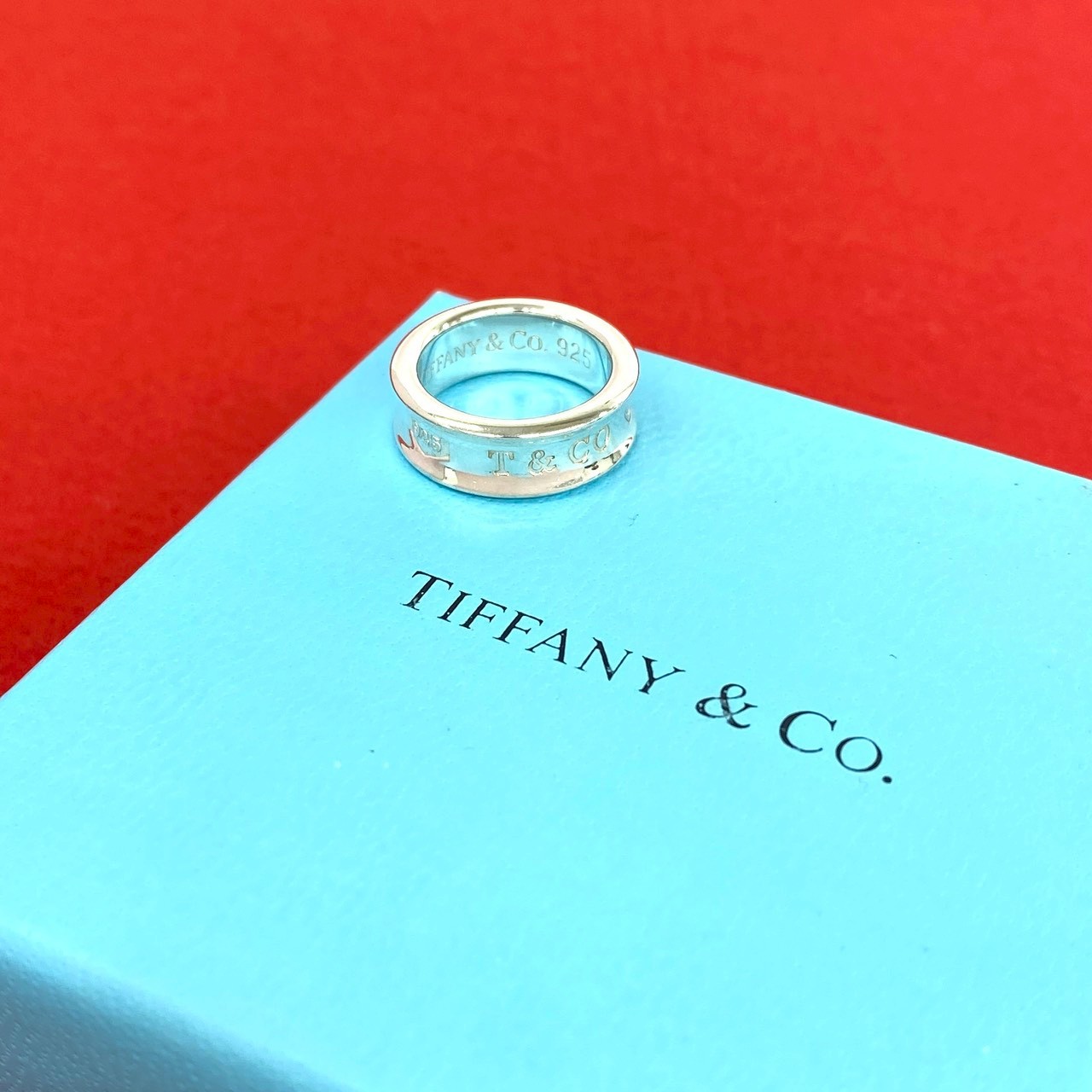 【ポイント2倍】極 美品 TIFFANY&Co. ティファニー ヴィンテージ ナロー リング シルバー925 指輪 8号 アクセサリー シルバー 74823【送料無料】【中古】｜Trip Vintage