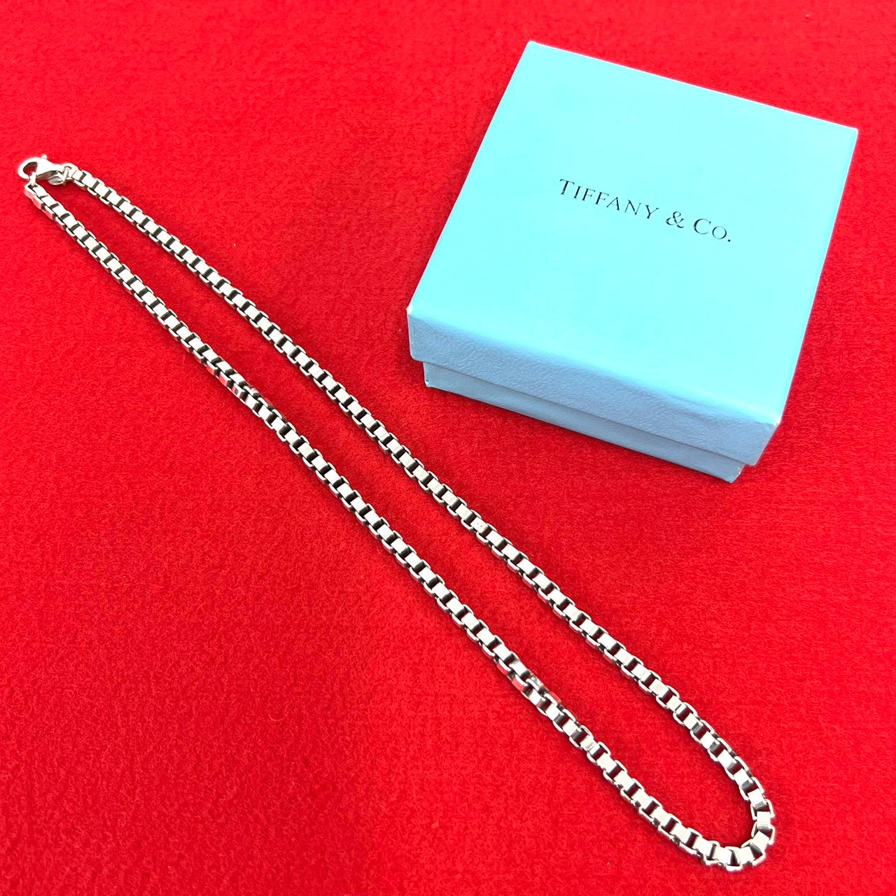 【ポイント2倍】極 美品 TIFFANY&Co. ティファニー ヴィンテージ ベネチアン ネックレス シルバー925 アクセサリー ペンダント チョーカー シルバー 11058【送料無料】【中古】|Trip Vintage