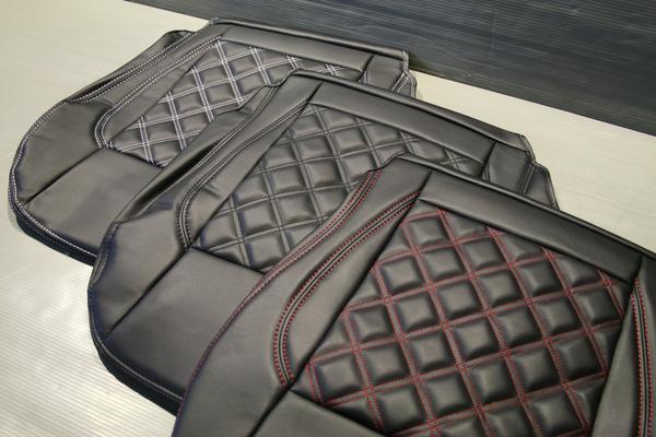 【楽天市場】200系 ハイエース S-GL ダイヤカットデザイン シートカバー・開閉式アームレスト：トライスターズ