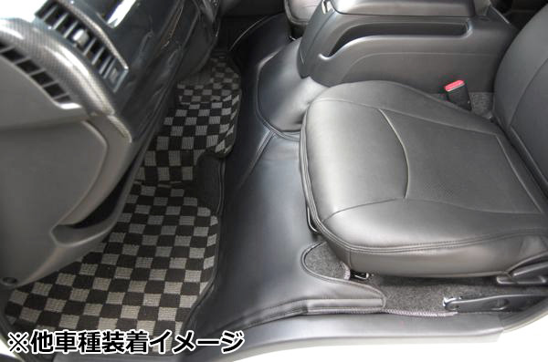 キャラバンNV350レザーデッキカバーフロントリアセット