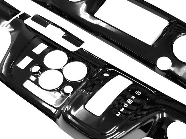 NV350キャラバンE26系前期型3Dインテリアパネル9Pピアノブラック